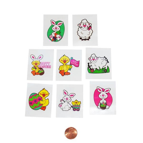 Kids Easter Tattoos - Washable Tattoos