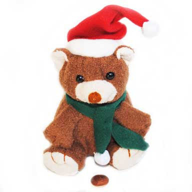 Mini Stuffed Animal Holiday Bear