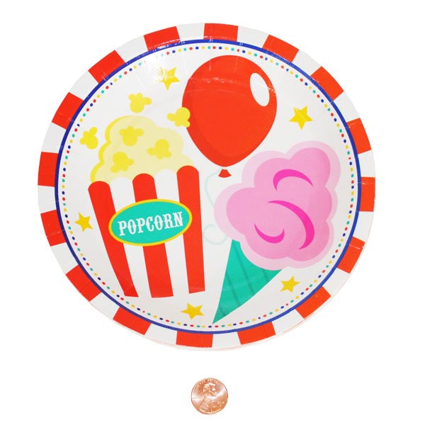 Paper Carnival Dessert Plates