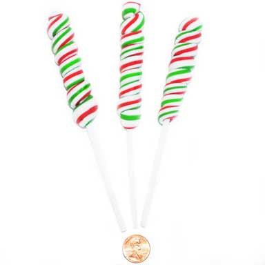 Red & Green Lollipops