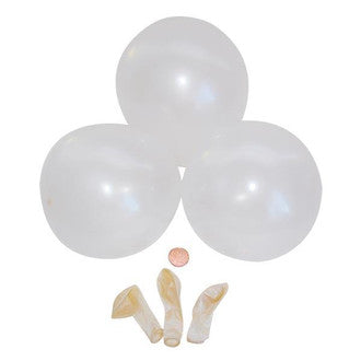 White Latex Balloons