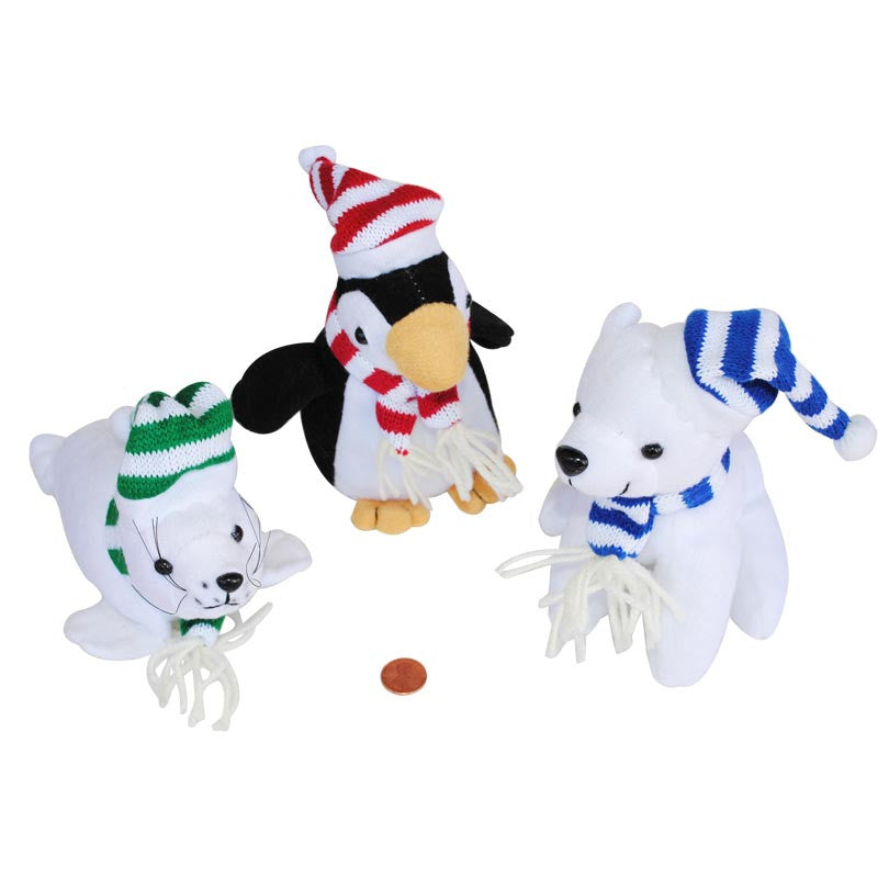 Arctic Stuffed Animals - Plush Winter Animals Wholesale