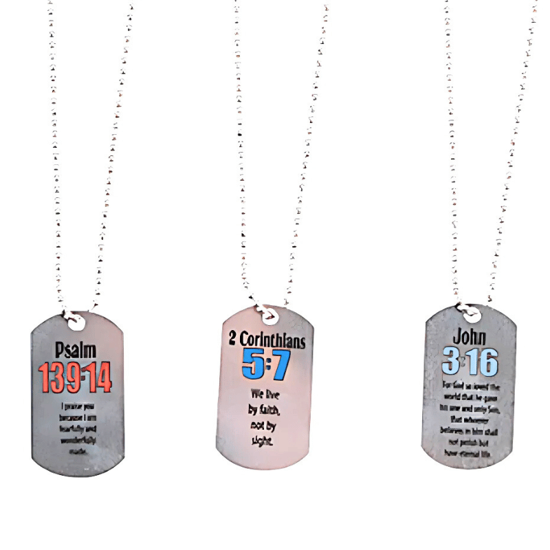 bible verses necklaces