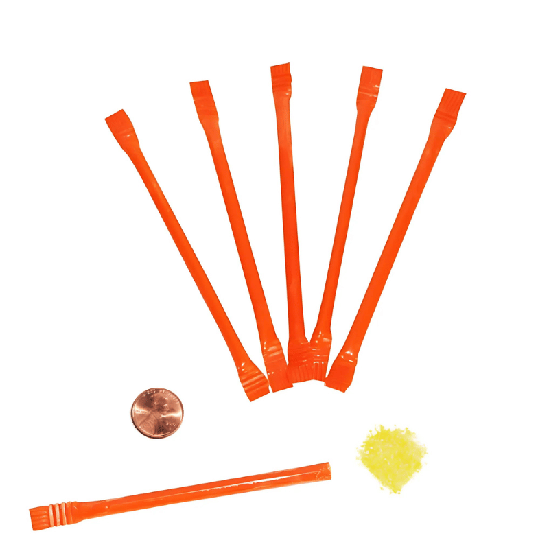 bulk candy filled orange straws