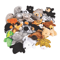 Thumbnail for bulk mini zoo stuffed animals