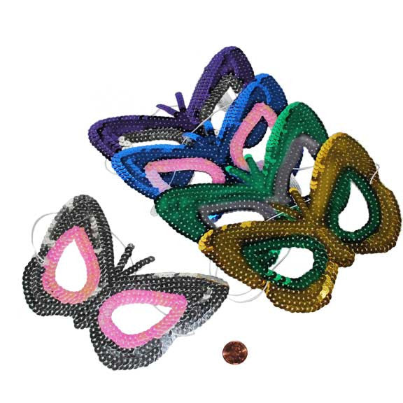 Butterfly Sequin Mask