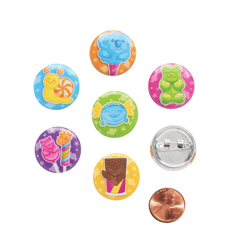 candy critter mini buttons