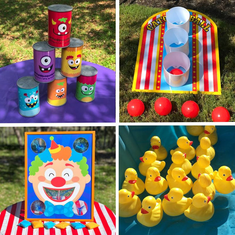 Carnival Game Set - 4 Super Fun Carnival Games