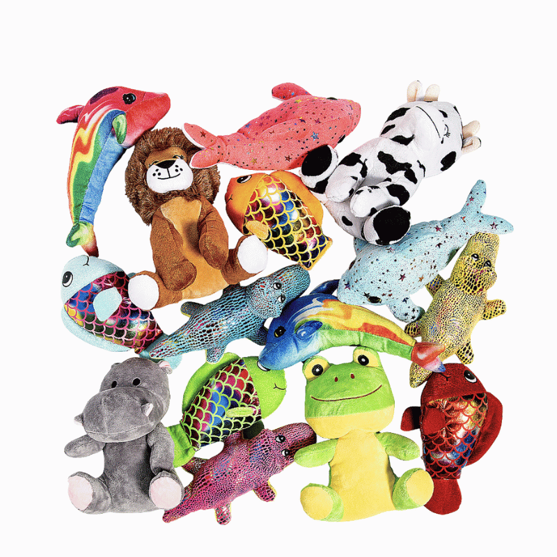 carnival stuffed animal assortment