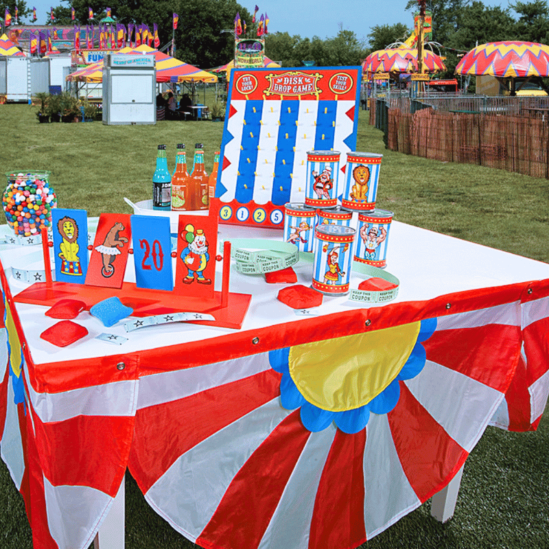 carnival table decorations