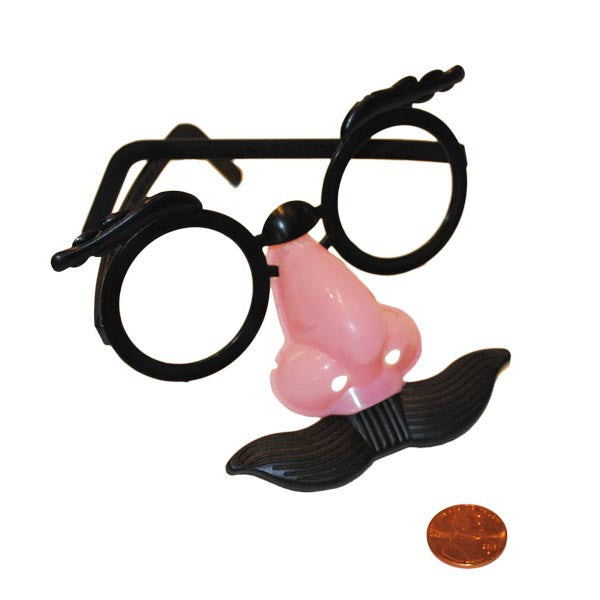 Child Sized Glasses with Plastic Mustaches