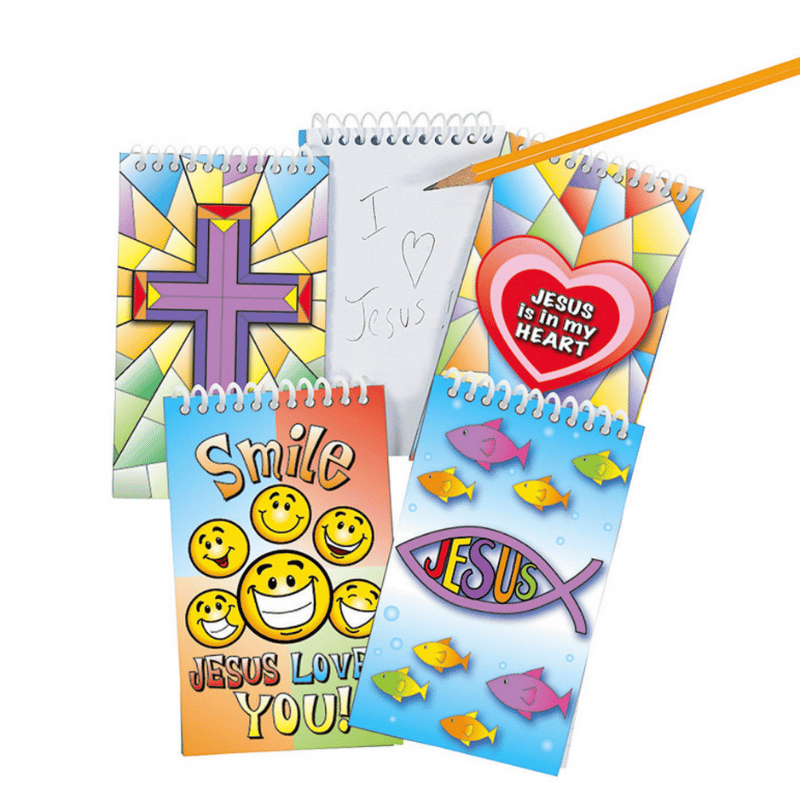 christian mini notepads