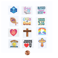 Thumbnail for christian religious kiddie tattoos