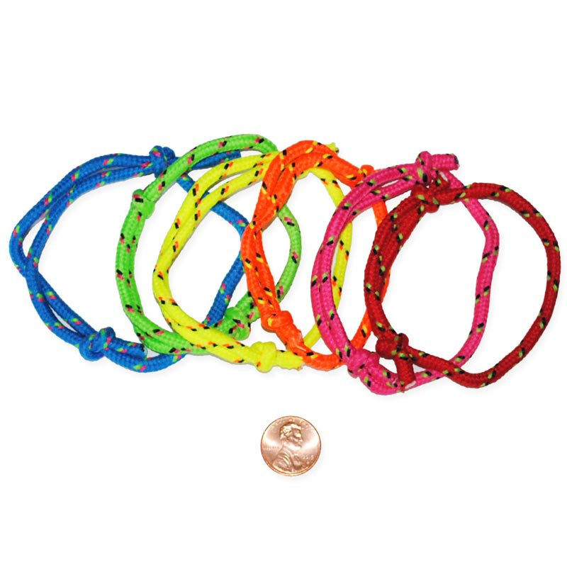 Colorful Friendship Rope Bracelets 