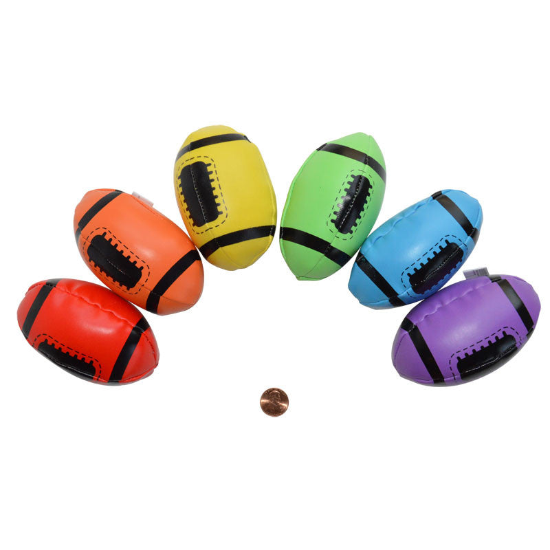 Colorful Mini Foam Footballs