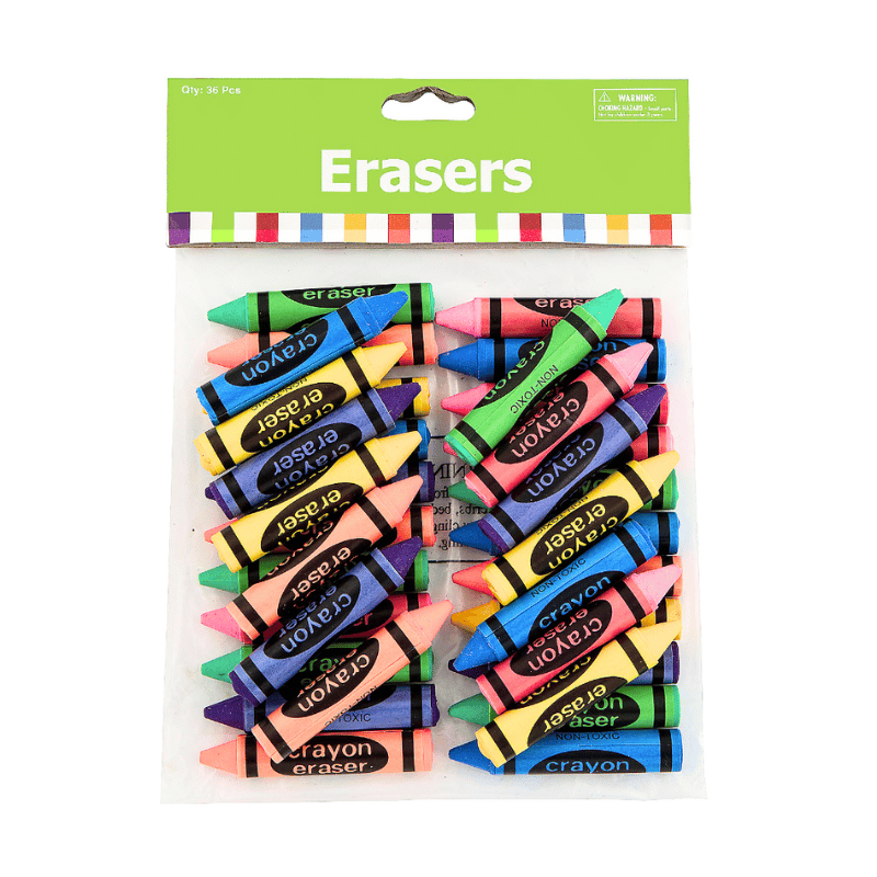 crayon erasers bulk