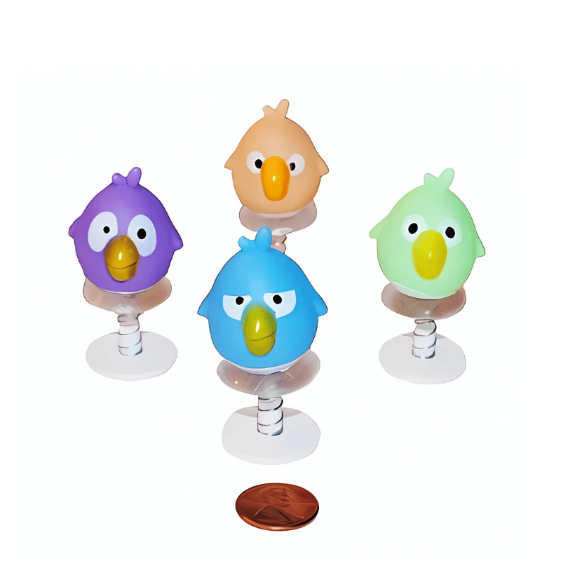 crazy bird pop up toy