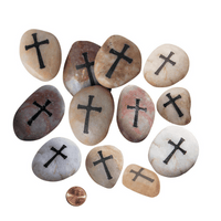 Thumbnail for cross prayer stones