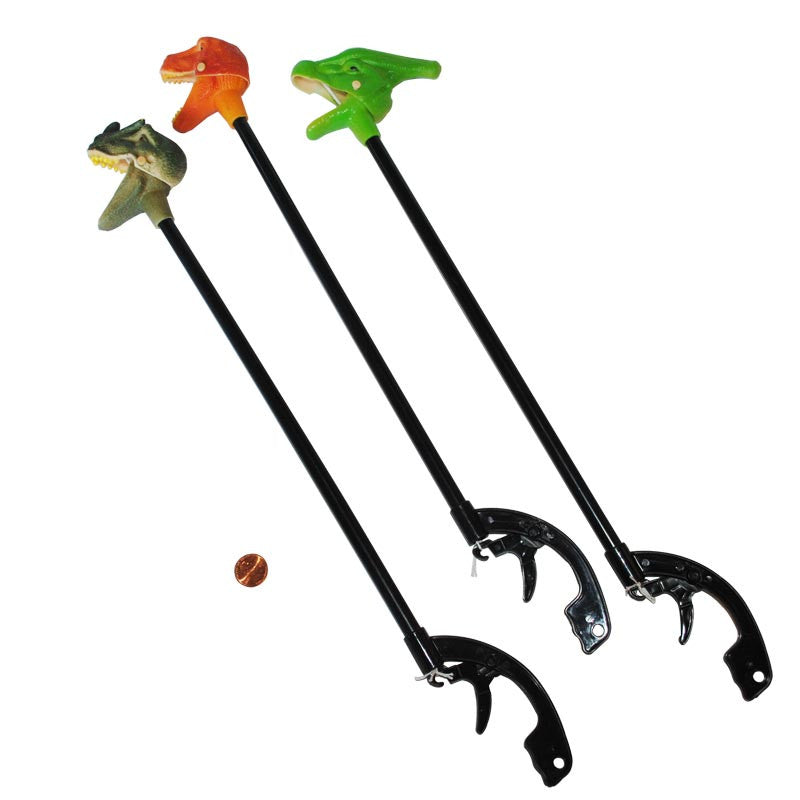 Dinosaur plastic toy grabber