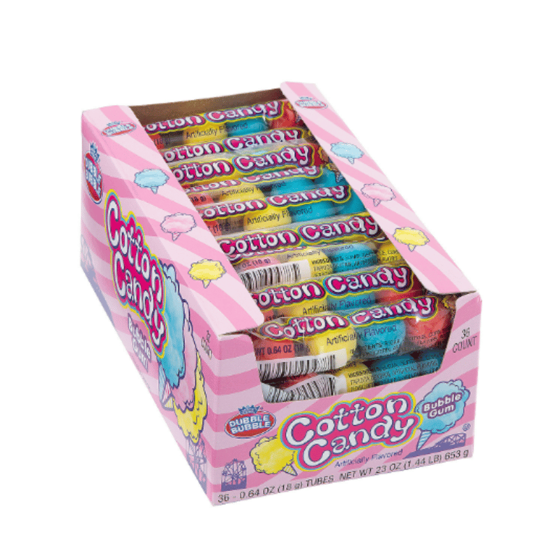 double bubble cotton candy gumballs bulk