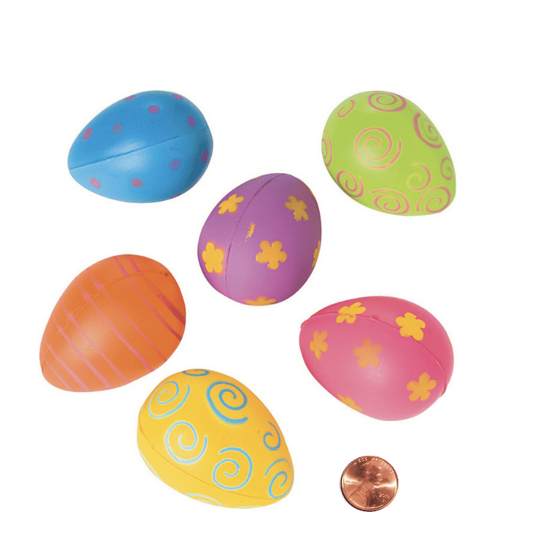 easter egg stress balls