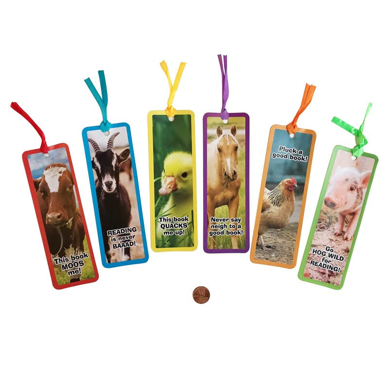 Farm Animal Bookmarks wholesale