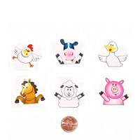 Thumbnail for farm animal kiddie tattoos