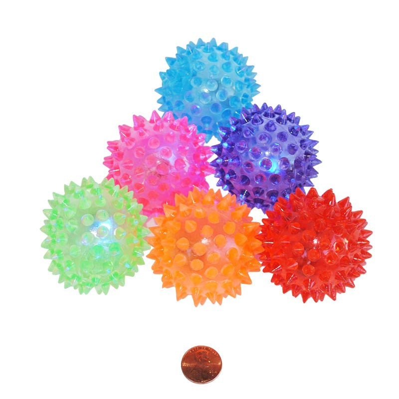 Flashing Spiky Balls