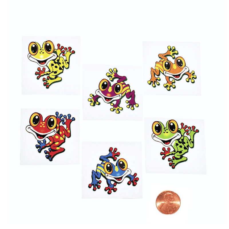 frog kiddie tattoos