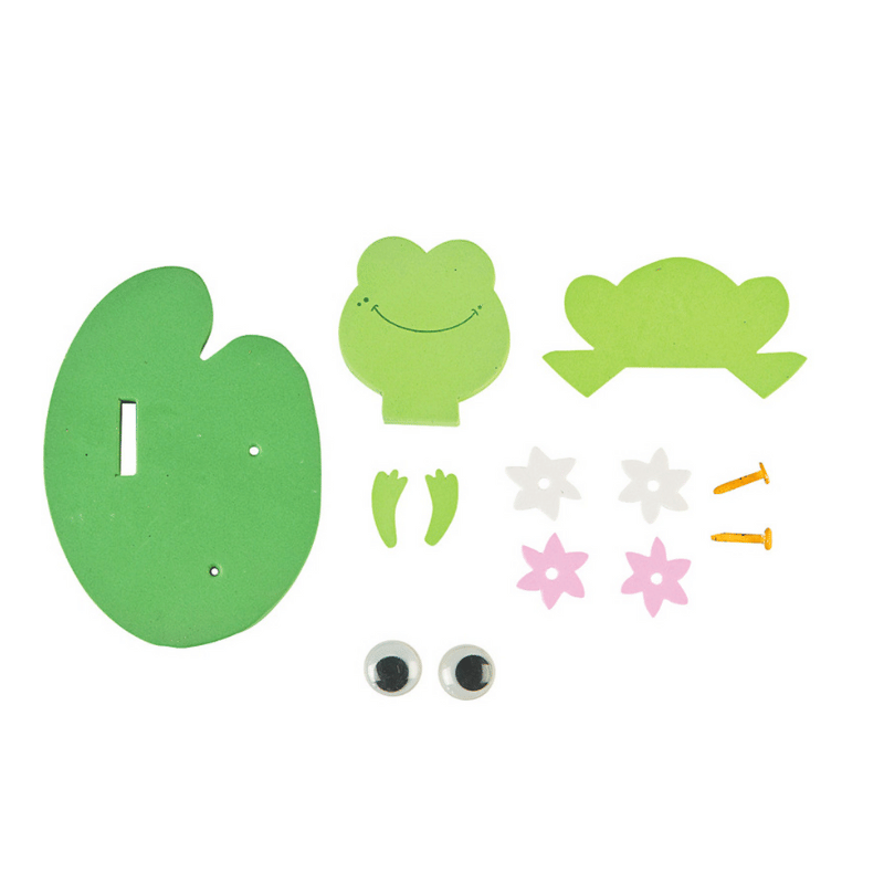 frog lilypad foam craft pieces