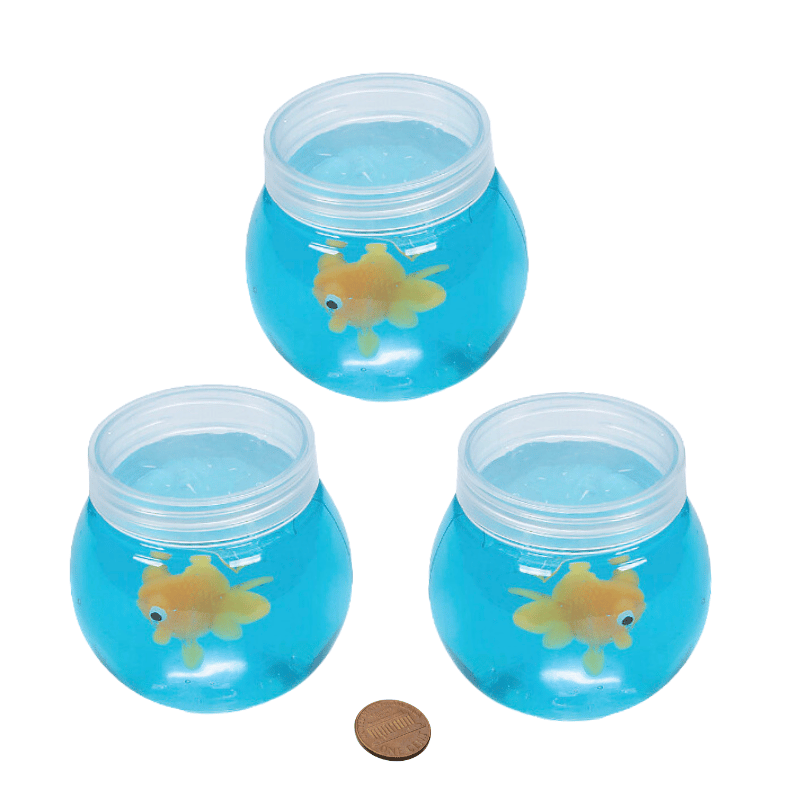 goldfish slime toy