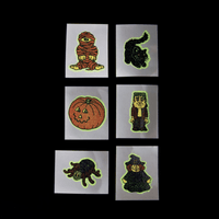 Thumbnail for halloween glow kiddie tattoos