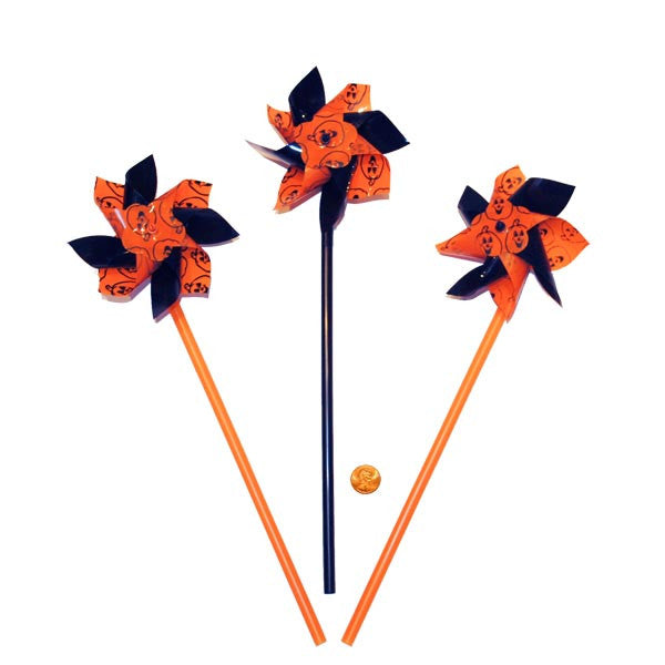 Halloween Themed Pinwheels