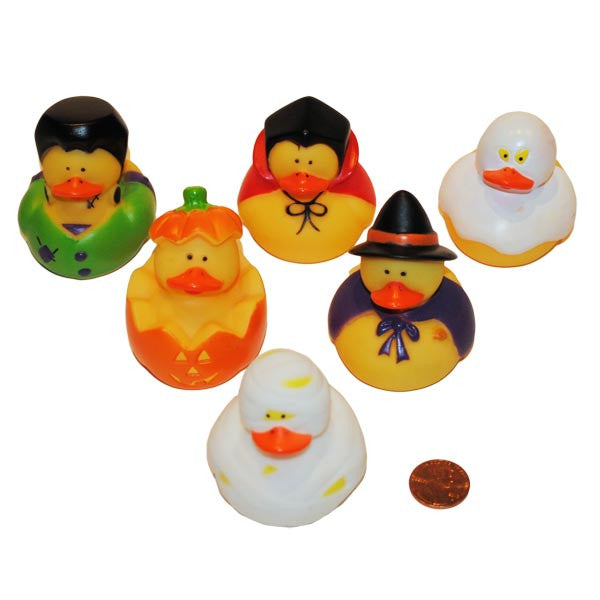 Halloween Themed Rubber Duckies