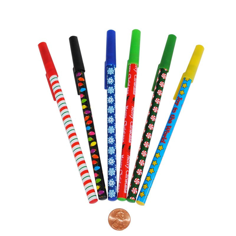 Holiday Novelty Pens Assortment - Wholesale