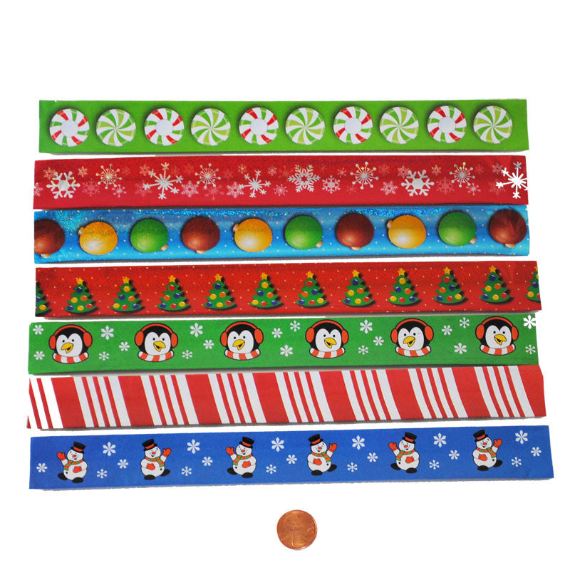 Holiday Slap Bracelets Wholesale