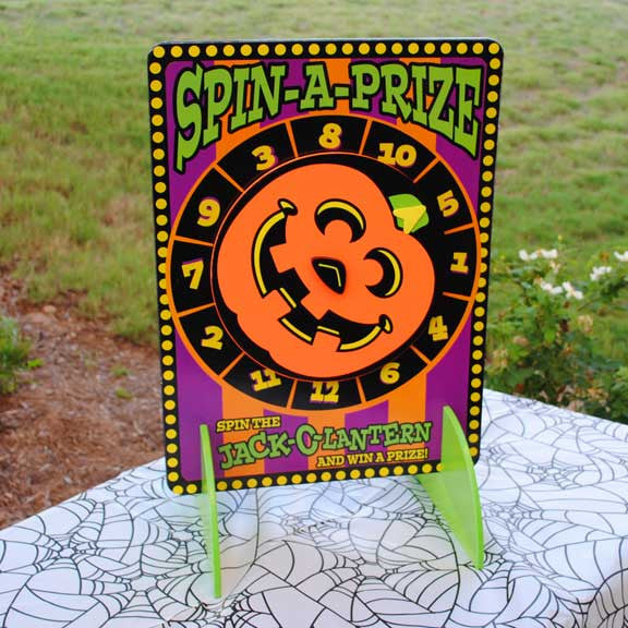 Jack o Lantern Game Spinner 