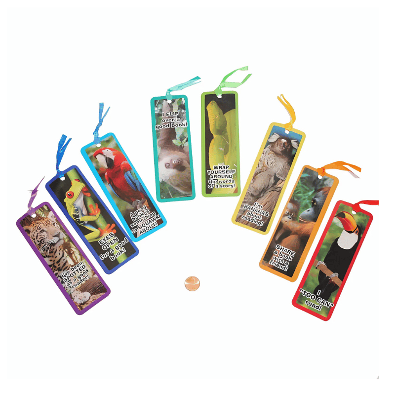 kids animal bookmarks bulk