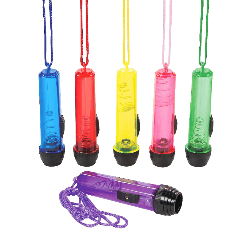 kids flashlight necklaces bulk