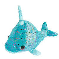 Thumbnail for Blue Stuffed Animal Narwhal - 20 inches long carnival prize