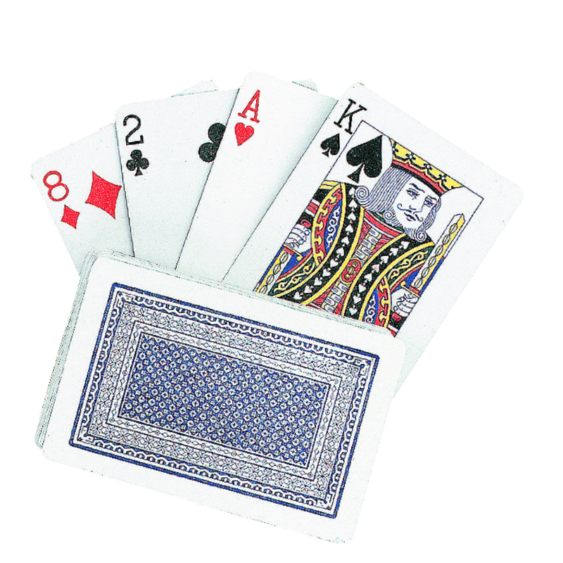 larger deck of cards for seniors