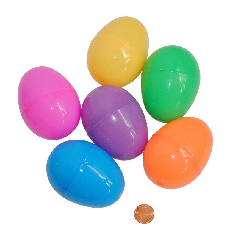 larger plastic easter eggs