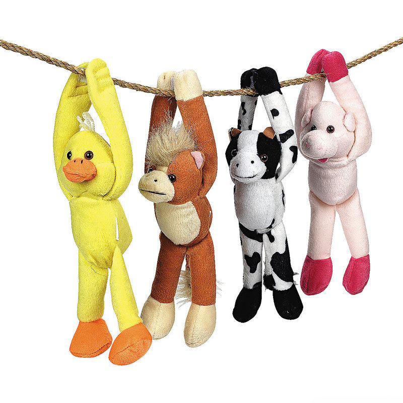 Plush Long Armed Farm Animals