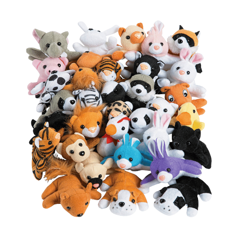 mini bean bag stuffed animals