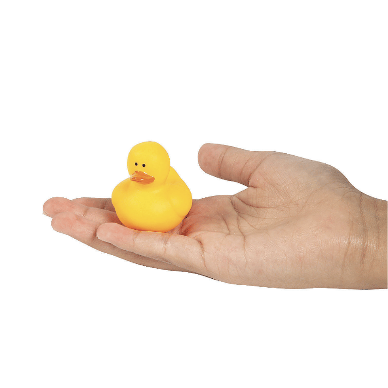 mini neon ducks novelty toy