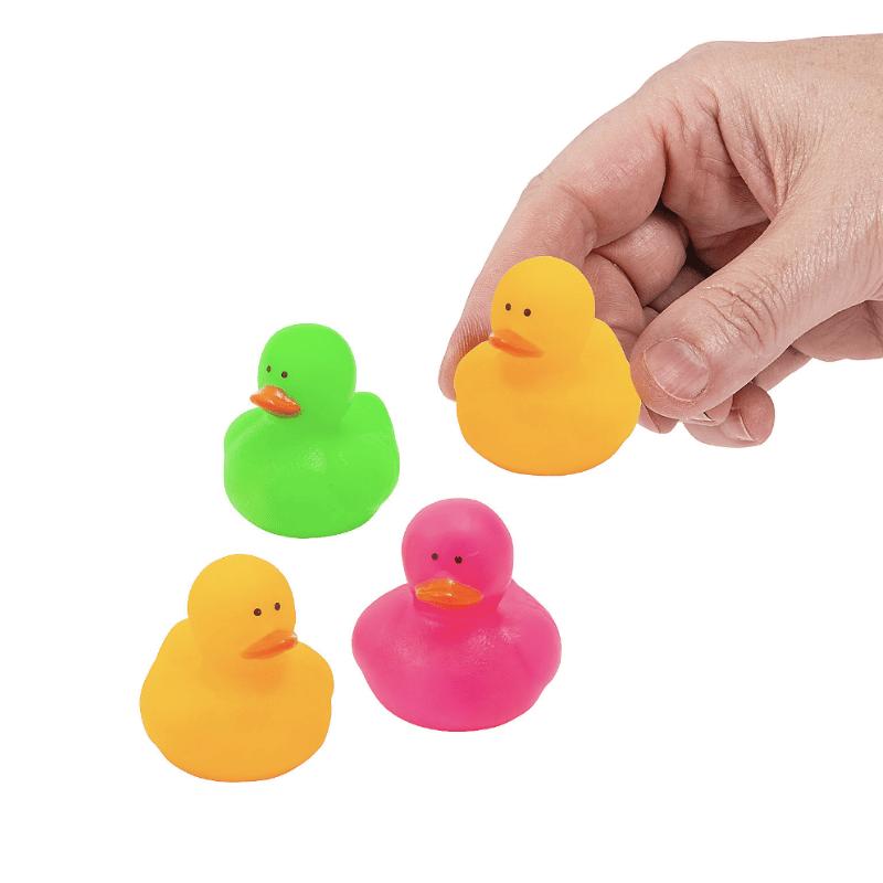 mini neon ducks