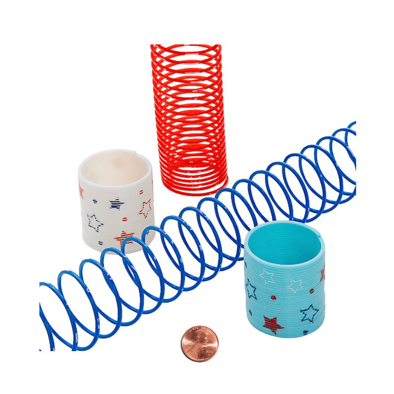 mini patriotic springs small toy