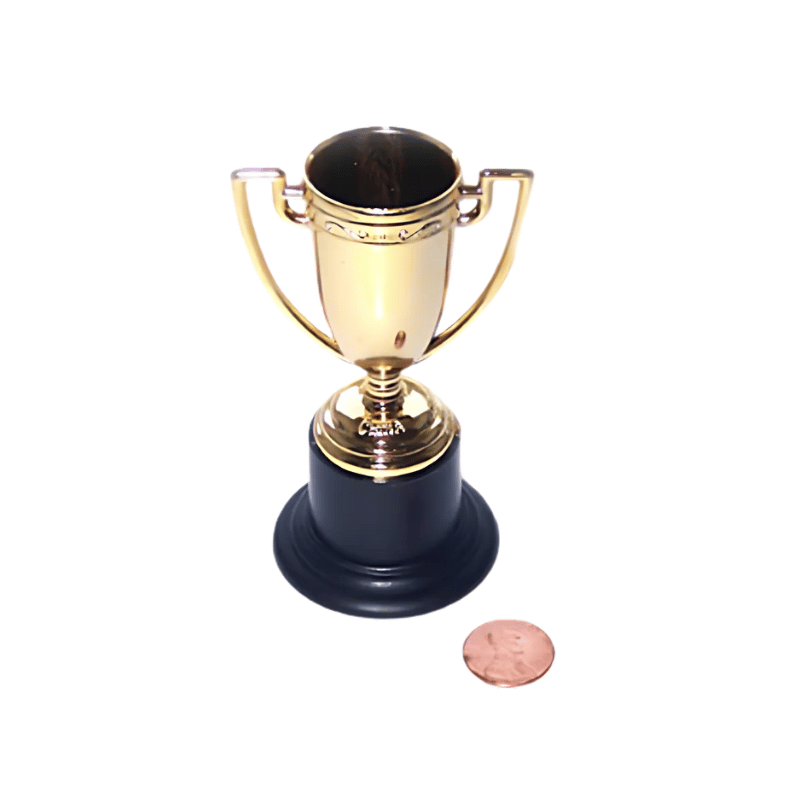 mini plastic gold trophies bulk