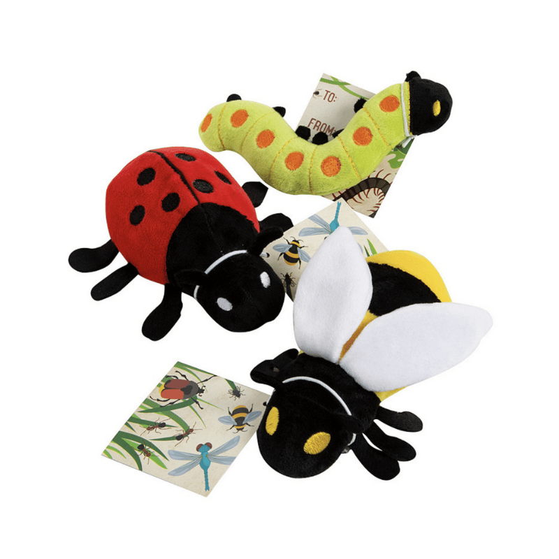 mini plush stuffed animal bugs