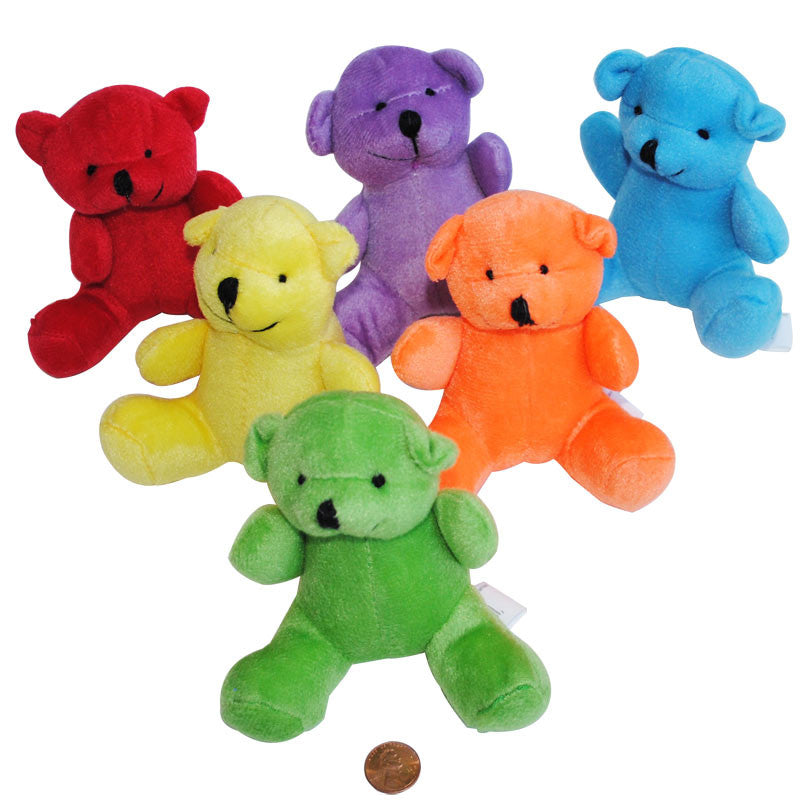 mini plush stuffed toy bears